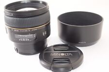 Minolta f/1.4 Lenses 85mm Focal for sale | eBay