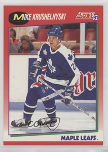 1991-92 Score Canadian English Mike Krushelnyski #33