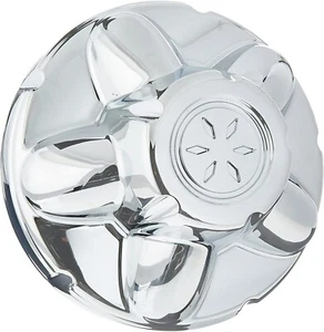 American Motorhome RV Trailer 6 on 5.5" bolt circle Chrome Centre Wheel Trim - Picture 1 of 1
