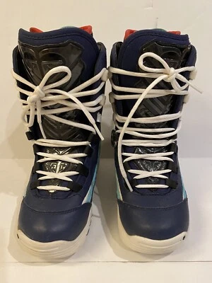 Botas de Snowboard Roxy Y2K Quiksilver GNU Polara Micro Fit Azul Mujer 7 Foto 1 de 4