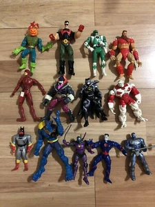 Superhero Marvel DC Action Figure Lot Of 13 Marvel Figurines Super Hero Used - Picture 1 of 3