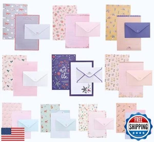 90 Sheets Cute Animal Stationary Paper and Envelopes Set,Cute Animal Lined Le - Picture 1 of 5