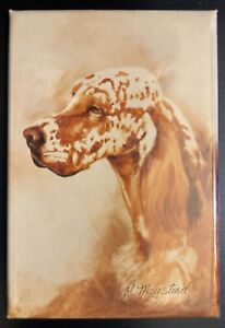 Ruth Maystead Best Friends Color Fridge Magnet Red Belton English Setter Head Vg