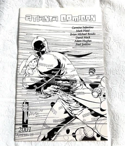 Vintage 2001 ComiCon Official Program Book ATLANTA Comic con Gwinnet Civic - Bild 1 von 5