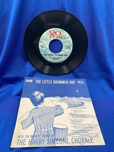 1950s Harry Simeone Chorale LITTLE DRUMMER BOY/ Die Lorelei 121 45 - Picture 1 of 1