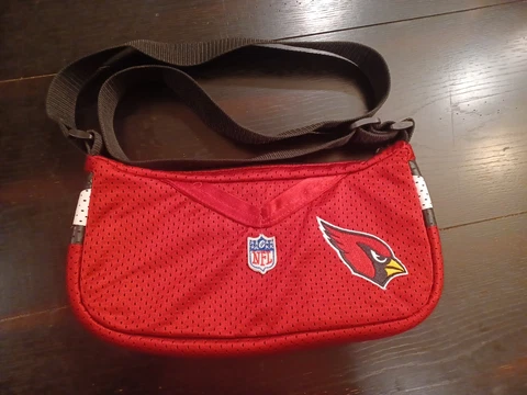 Women's NFL Pro-Fan-ity Arizona Cardinals Jersey Style Cross Body Bag/Purse Cover