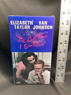 The Last Time I Saw Paris New Sealed VHS 1985 Elizabeth Taylor - Image 1 of 4