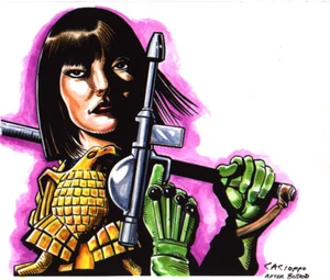 ANTHONY CACIOPPO~JUDGE ANDERSON SIGNED PRINT - Picture 1 of 1