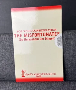 The Misfortunates FYC DVD (2009) (De Helaasheid Der Dingen) Awards Screener New - Picture 1 of 3