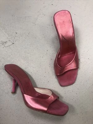 Sandalias de Tacón Martínez Valero Rosa Metálico 5.5 B Foto 1 de 4