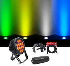 Chauvet DJ SlimPar Pro H USB D-Fi RGBAW+UV LED Wash Light+Cable+Clamp+Speaker