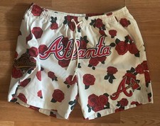 Pro Standard MLB Atlanta Braves Embroidered Roses Shorts L 1995 World  Series