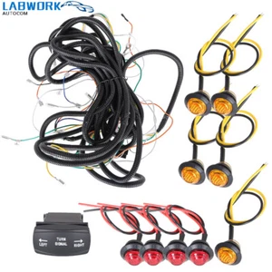 Universal Turn Signal Kit Street Legal Kit Rocker Switch For Polaris RZR Ranger - Picture 1 of 8