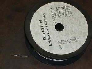 Stainless Coated Braided Picture Frame Wire # 3 - Picture 1 of 3