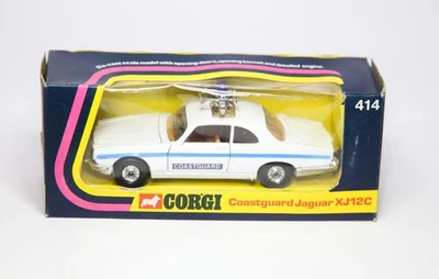 Corgi 414 Coastguard Jaguar XJ12C in OVP - neuwertig in Box 70er Jahre - Bild 1 von 4