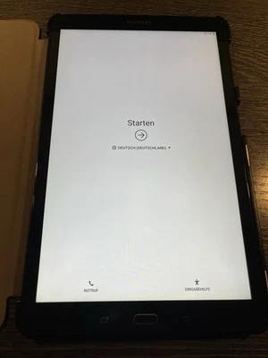 Samsung Galaxy Tab A6 schwarz Top-Zustand  - Bild 1 von 4