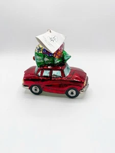 Christopher Radko Holiday Reunion Glass Christmas Tree Ornament 99-228-0 NWT - Picture 1 of 6