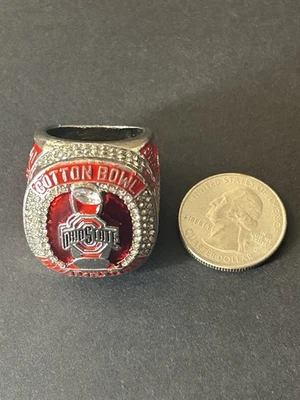 Ohio State Buckeyes 2025 Cotton Bowl Champions Ring Sawyer #33 Replica Size 11 - Image 1 of 4