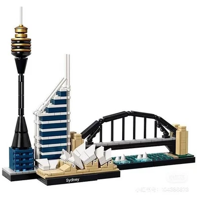Architectural Landmark Sydney Skyline Sydney Opera House Building Blocks Set - Image 1 of 4