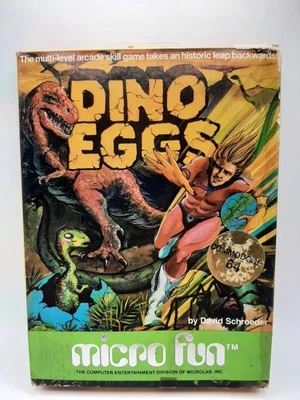 Dino Eggs For Commodore64 CIB Never Used - Image 1 of 4