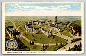 Vogelperspektive Oglethorpe University Peachtree Road Atlanta Georgia GA 1918 PC - Bild 1 von 2