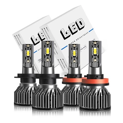 For Chevrolet Malibu LT Sedan 4-Door 2013 2014 2015 LED Headlight High Low Bulbs - Image 1 of 4