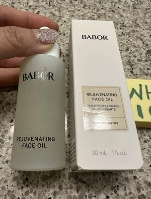 Babor Rejuvenating Face Oil Moisturizer Frosted Glass 1oz/30mL FULL SZ SEAL $79 - image 1 of 4