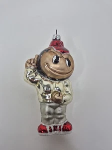 Glasscots Slavic Treasures Handarbeit Glas Ornament Ohio State Buckeyes ohne Box - Bild 1 von 4
