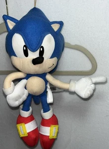 Sonic Hedgehog Classic Sonic Plush Toy 11.5 Official Licensed Great Eastern Read - Picture 1 of 9