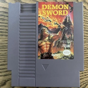 Demon Sword (Nintendo NES, 1988) • Authentic OEM Cart Only • Tested • NTSC-USA - Picture 1 of 4