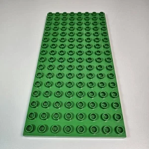 Official Lego Duplo 8x16 Stud Base Board Plate - Green - FREE SHIPPING  - Picture 1 of 11
