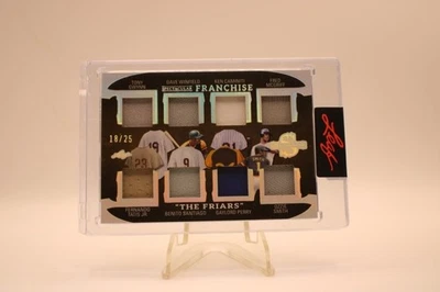 2025 Hoja Espectacular Franquicias 8 Frailes Gwynn Tatis Santiago McGriff Ozzie Foto 1 de 2