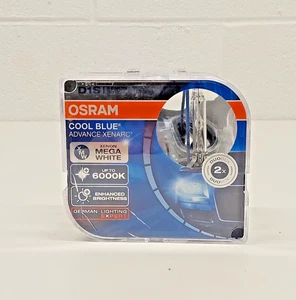 Tried-on: OSRAM D1S 6000K Cool Blue Advance 66140CBA HID Xenon bulbs 35W w/TRUST - Picture 1 of 10