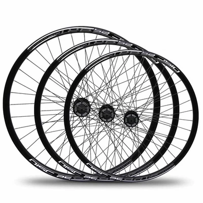 MTB Laufrad VR schwarz Vorderrrad für Scheibenbremse - Bild 1 von 4