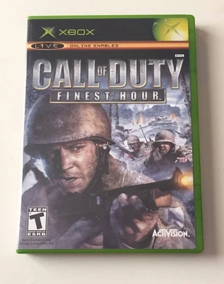 Microsoft XBOX Call of Duty: Finest Hour (COMPLETE) - Image 1 of 3