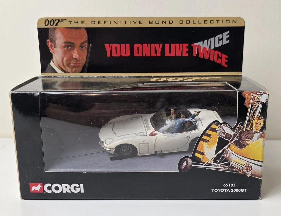 Corgi Toyota 2000GT James Bond la colección definitiva solo vives dos veces Foto 1 de 4