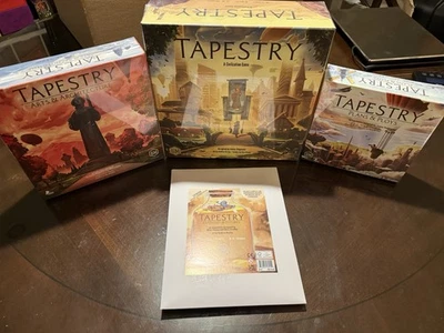 Tapestry Board Game - Arts Architecture, Plans & Ploys, Fantasies & Futures NEW - Image 1 of 2