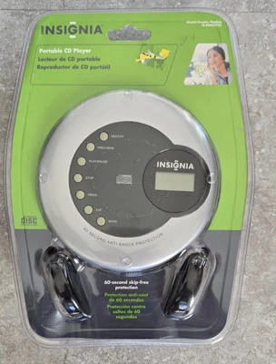 Новый запечатанный Insignia IS-PA040722 портативный CD-плеер и наушники Бесплатная доставка по США - Изображение 1 из 3