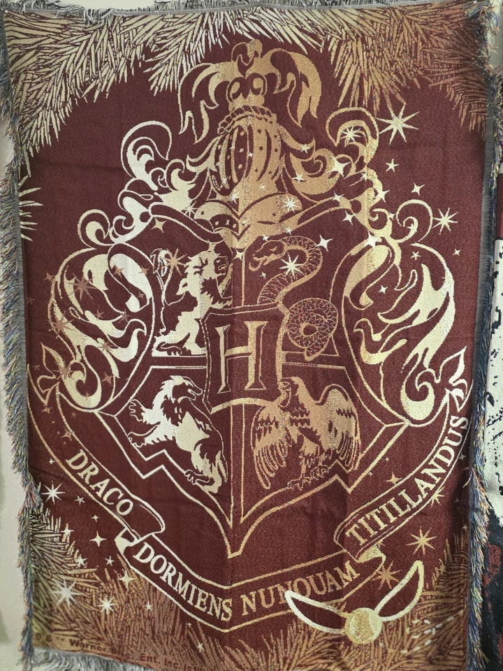 Manta de tapiz tejida Northwest Harry Potter, 48" x 60" Foto 1 de 1