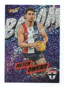 Select Footy Stars Hobby Booom 2025 (BMH87) Mitch OWENS St Kilda 01/85 - Imagen 1 de 1