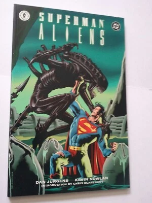 Superman Aliens TP CASI NUEVO 1ª impresión Dan Jurgens Kevin Nowlan Dark Horse DC Comics vs Foto 1 de 3