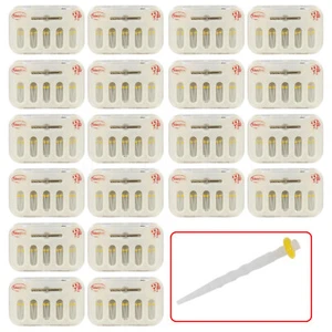 USA Dental High Intensity Quartz Fiber Post Resin Screw Post / Drills Yellow Kit - Picture 1 of 9
