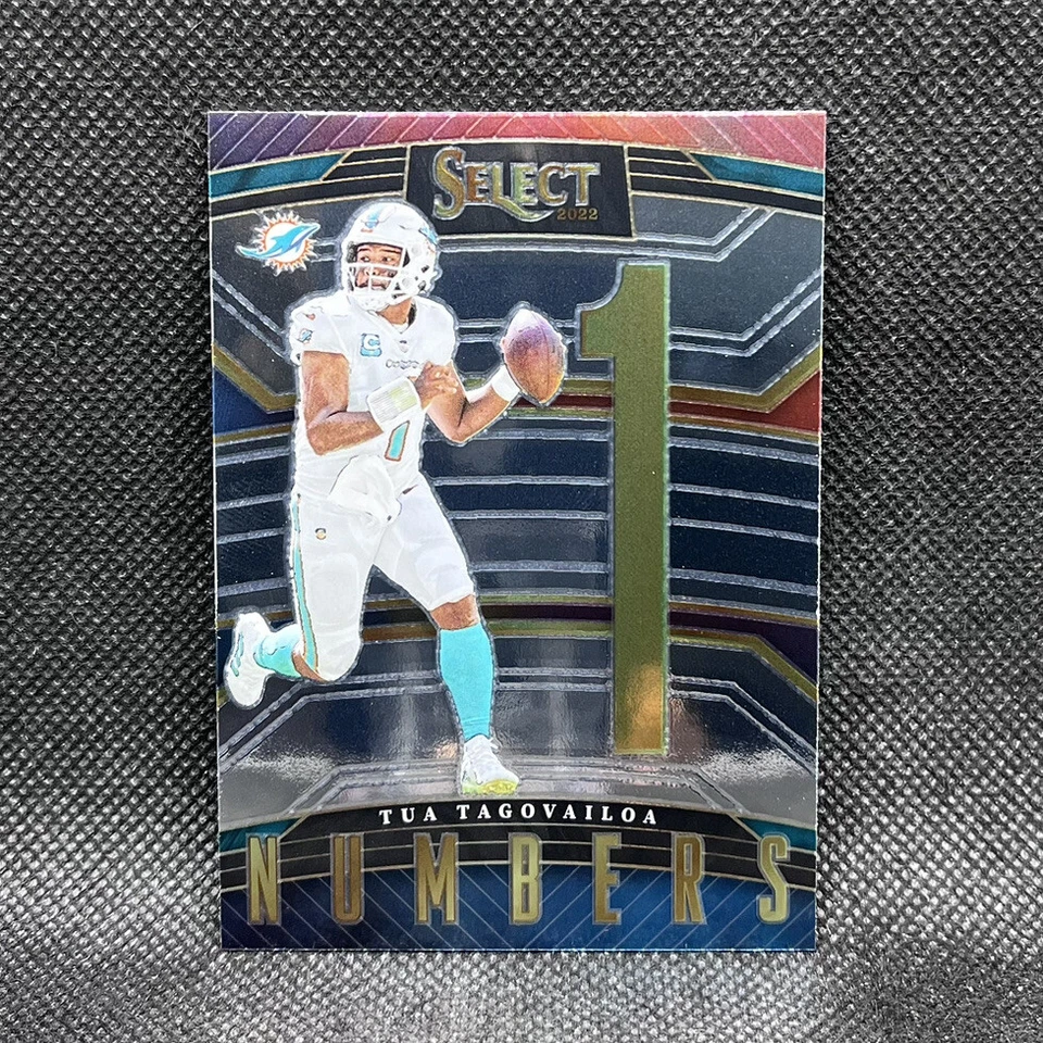 Tua Tagovailoa #SN-9 Numbers 2022 Panini Select Football - Image 1 of 2