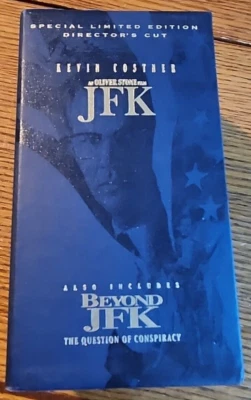 JFK Director's Cut Special Edition VHS Beyond JFK Bonus Tape Foto 1 de 4