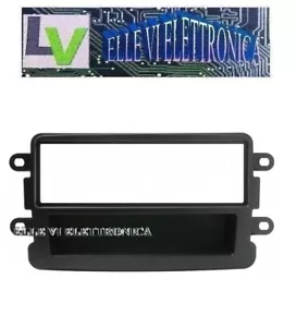 0341 RMS Mascherina Adattatore Vano Autoradio ISO Colore NERO OPACO Dacia Lodgy - Foto 1 di 1