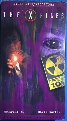 The X-Files - Piper Maru/Apocrypha (VHS, 1998) -With Cards -Free Shipping - Image 1 of 4