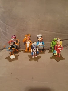 2003 Jack In The Box- Muppets Take Hollywood 4.75" PVC toys-Complete Set Of 7  - Picture 1 of 8