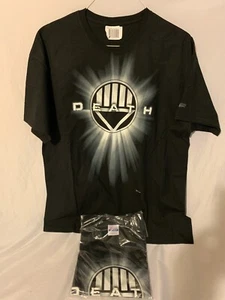 T-shirt DC Comics Black Lantern logo DEATH - XXL - nuova mai aperta - spedizione gratuita! - Foto 1 di 4