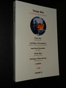 TEMPS NOIR - LA REVUE DES LITTÉRATURES POLICIÈRES - N°10 - Février 2006 - Imagen 1 de 1