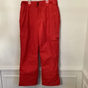 Columbia Schneehose rot Omni-Shield Ski Snowboard Vlies gefüttert Damen Medium - Bild 1 von 15